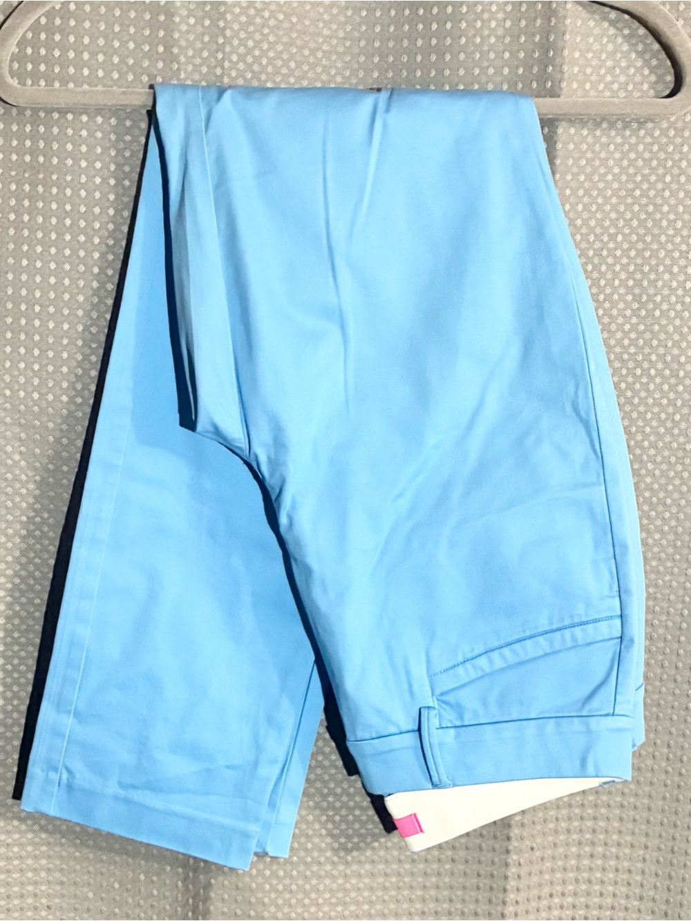 Lilly Pulitzer Blue Pants Sz 4 Pockets Stretch Skinny Resort Wear Vaca Coastal